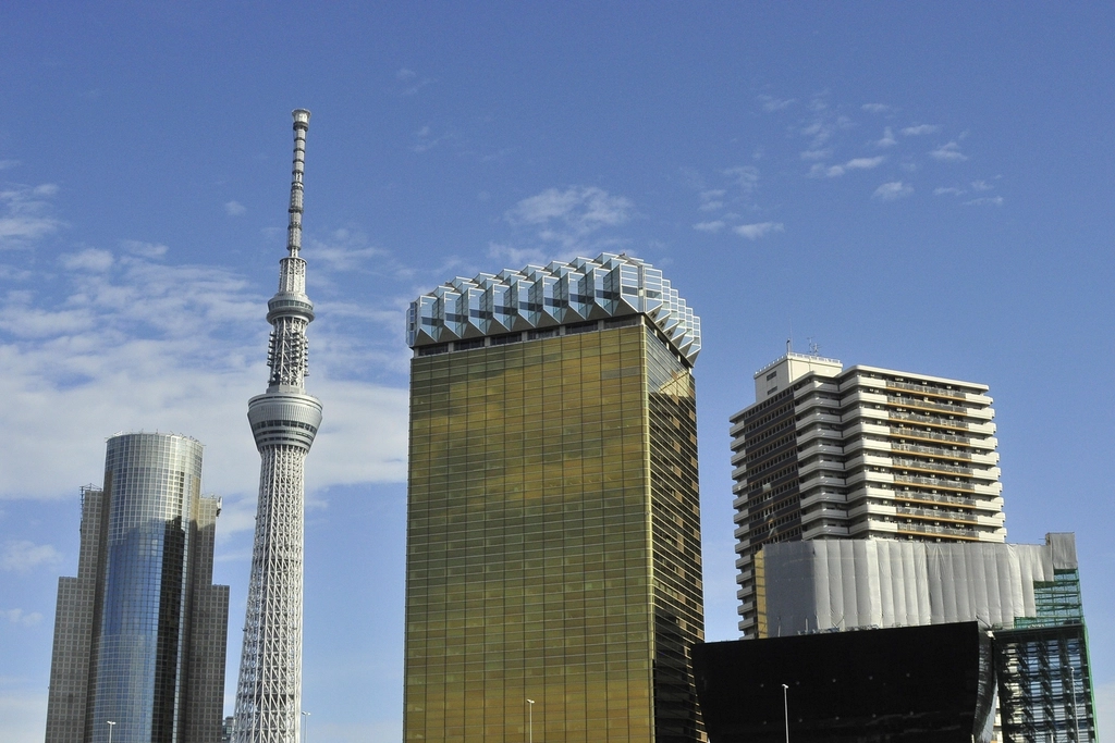 Tokyo city skyline